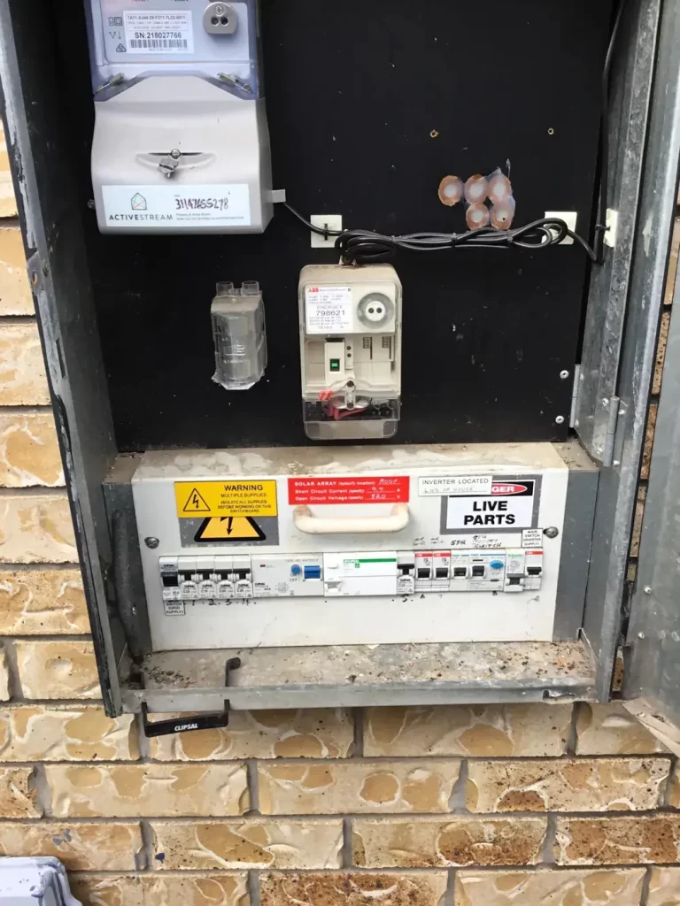 Faulty safety switch (RCBO) replaced in a switchboard, Acacia Ridge, Brisbane